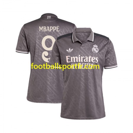 Tenue Real Madrid Kylian Mbappé 9 Troisieme 2024-2025 Maillot de Foot